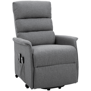 Poltrona Reclinabile Moderna a 1 Posto con Telaio in Legno, Estensibile e Regolabile, con USB e Rivestimento in Tessuto (Nessuna Spedizione nei Weekend) - Product Image 3
