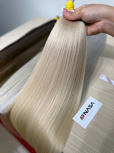 Extensiones de Cabello de Bebé de Primera Calidad, 100g, Naturales, Lisas, Super Double Drawn, Resistentes al Desprendimiento, Textura Suave y Sedosa - Product Image 3