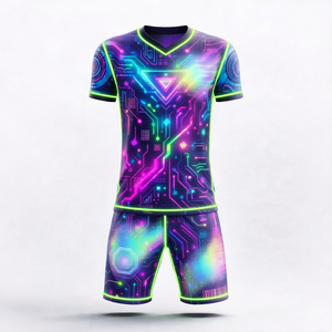Hoops Competition Uniform Set Athletic Tank And Shorts <b>Cooling</b> Fabric Personalized Name Number And Club Design - Product Image 5