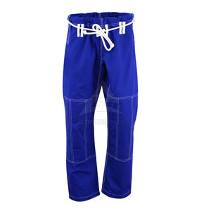Pantalones de Karate y BJJ Unisex Azules para Adultos, Kimono 100% Algodón, Corte Regular, Transpirable, Ropa de Artes Marciales VICS SPORTS 100g - Product Image 1