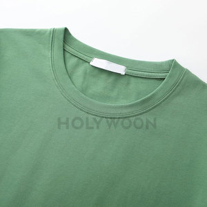 Camiseta Clásica para Hombre, 100% Algodón, Tejido Transpirable, Ligera, Lisa, Informal, de Manga Corta, para Uso Diario, Viajes de Verano, Personalizable - Product Image 5