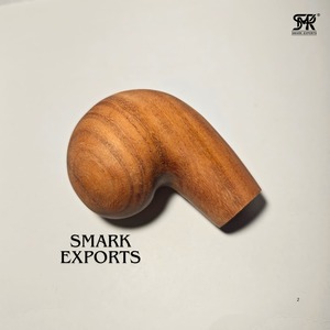 Juego de Empuñaduras de Madera Artesanal para Bastón, Hechas a Mano, Lisas y Pulimentadas, para Senderismo y Movilidad Diaria - Product Image 4