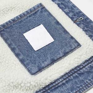 Chaqueta Vaquera Azul de Algodón Personalizada Estilo Vintage para Hombre, Chaqueta Casual de Lona Reversible para Primavera, Incluye una Unidad Individual - Product Image 6