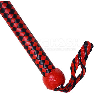 Látigo de Cuero Hecho a Mano, Cuero Genuino Resistente, Mango Fuerte, Diseño Flexible, Ideal para Entrenamiento y Práctica - Product Image 4