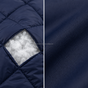 Chaqueta de invierno informal para hombre, ligera, acolchada, con aislamiento, para exteriores, cálida, con cierre, personalizada, OEM, al por mayor - Product Image 5
