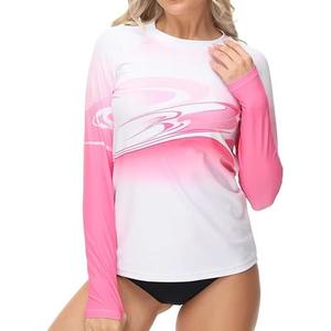 Camisetas de poliéster sublimadas de 220g, transpirables, con logo, de corte ajustado para mujer - Product Image 1