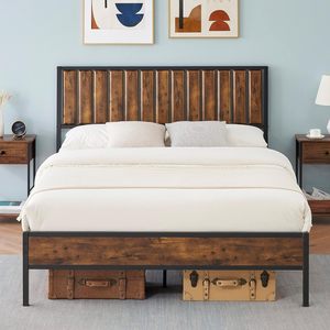 Natural Wood <b>Bed</b> <b>Frame</b> | Contemporary Hotel Furniture | OEM Available - Product Image 2