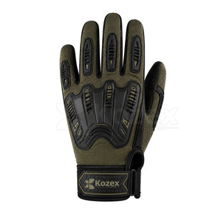 Gants de mécanicien en cuir de haute qualité pour les travaux de réparation quotidiens avec une conception flexible et un mouvement confortable des mains - Product Image 2