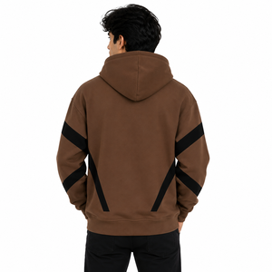 Sudaderas con Capucha Unisex OEM de Algodón Grueso y Felpa, Estilo Oversize, para Streetwear, Proveedor Directo de Fábrica B2B - Product Image 3