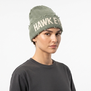 Gorro de Pescador Unisex al por Mayor, 100% Acrílico, con Diseño de Calavera, Puño Corto, Tejido Desgastado, para Invierno, con Logotipo Personalizado - Product Image 6