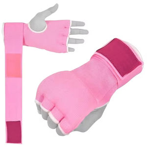 Bandages de boxe personnalisés avec gel interne, logo personnalisé MMA, gants intérieurs rembourrés de haute qualité, bandages élastiques rembourrés de gel - Product Image 1