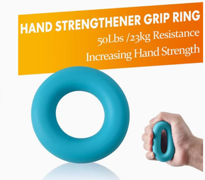Entrenador de Fuerza de Agarre Ajustable con Mango de Plástico Azul y Contador Digital para Ejercicios de Fitness - Product Image 5