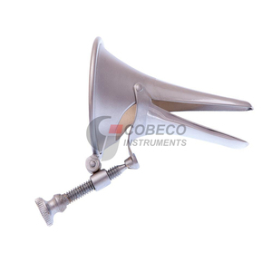 Espéculo Vaginal Retráctil de Acero Inoxidable con Diseño de Seguridad para Inserción y Extracción - Product Image 1