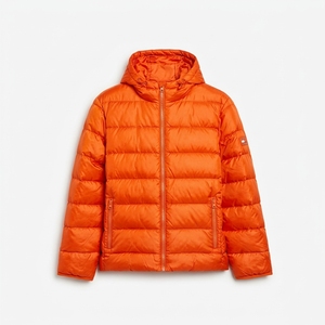 Custom Mens Puffer <b>Jacket</b> With Hood Winter <b>Waterproof</b> <b>Warm</b> Padded Coat Wholesale Streetwear OEM Manufacturer - Product Image 3