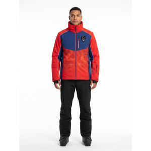 Chaqueta Deportiva de Invierno Impermeable para Hombre, con Logotipo Personalizado, Chaqueta de Esquí de Poliéster Softshell con OEM - Product Image 1