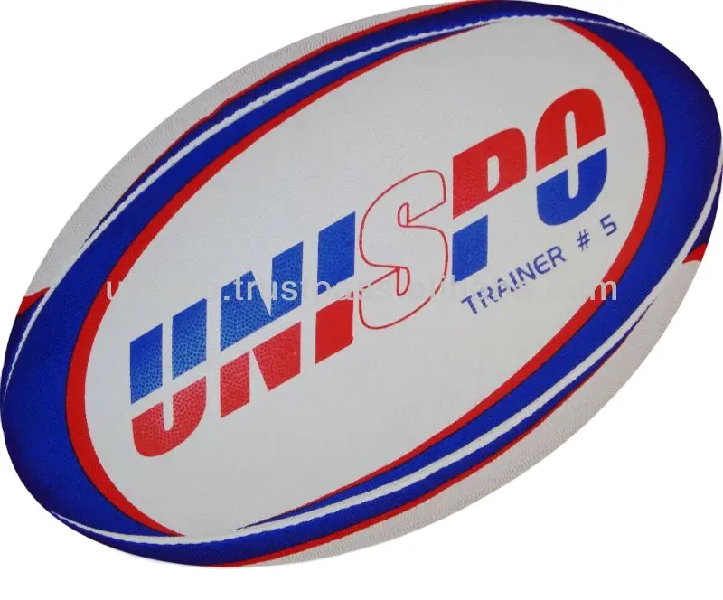 Ballons de football de la ligue de Rugby, marque personnalisée, ballon de la ligue de Rugby personnalisé, pas cher, taille réelle