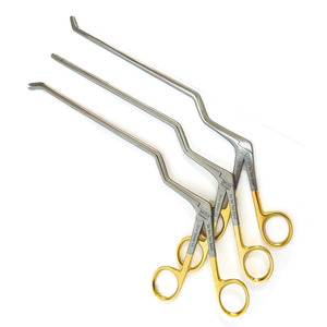 Ensemble de 9 instruments de chirurgie vertébrale Caspar Intervertebral Bayonet Disc Rongeur, en acier inoxydable, certifié CE - Product Image 2