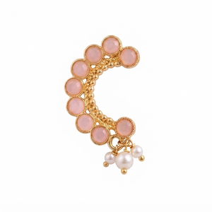 Divyoro Pastel Pink Halo <b>NosePin</b> - Product Image 1