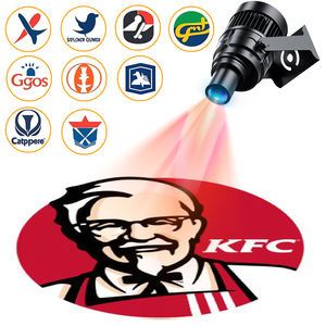 Haute qualité étanche IP67 <span class=keywords><strong>extérieur</strong></span> passage pour piétons marquage Gobo projecteur publicitaire projecteur rotatif lampe de Projection - Product Image 2