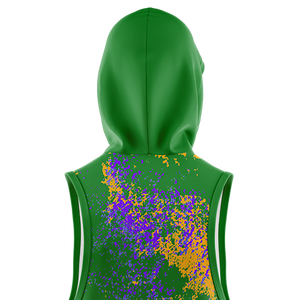 Haut de gamme, doux, vente en gros, coupe ajustée, sans manches, pour hommes, avec impression en relief et broderie, idéal pour la gym - Product Image 5