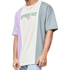 เสื้อยืดคอกลมสำหรับผู้ชายผ้าฝ้าย100% ลำลอง220กรัมลายทึบพิมพ์ลายกราฟิกสำหรับสตรีทแวร์แบบสั่งทำและขายส่ง - Product Image 1