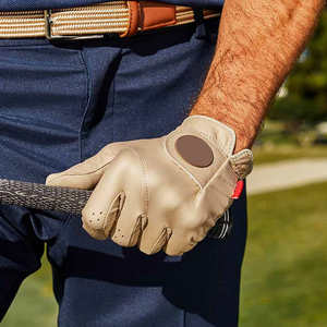 Gants de golf en cuir Cabretta antidérapants pour hommes et femmes, résistants à l'usure, pour la pratique sportive (main gauche et droite) - Vente Flash - Product Image 4