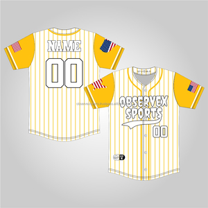 Maillots de baseball et de softball, maillots personnalisés de baseball, uniformes pour jeunes et adultes, vente en gros d'articles de softball - Product Image 1