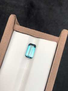 Turmalina Azul Natural, Gema de 1.90 Quilates, Cristal Suelto Genuino de Alta Calidad para Joyería, Venta al Por Mayor - Product Image 6