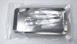 Bandeja Plana de Acero Inoxidable para Instrumentos Médicos, Bandejas para Instrumentos Manuales de Uso Médico Clase I, Alta Calidad, Certificación CE, Dentavex DC-DCK-6088 - Product Image 5
