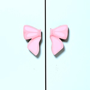 Nouvelle Arrivée Poignée de Porte en Bois d'Acacia pour Enfants, Nœud Rose, Poignées de Meuble et Commode, Haute Qualité, Durable, pour Chambre et Armoire - Product Image 1