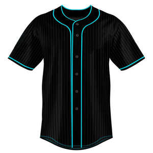 Latest Design Wholesale Cheap Price Unisex Fashion 100% Polyester Baseball Jerseys for Men with Low Price with OEM Service - Product Image 4