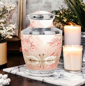 Urnes métalliques raffinées pour cendres funéraires humaines, avec un savoir-faire détaillé pour un hommage durable - Product Image 6