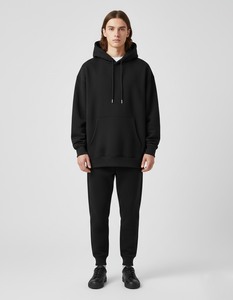 Sudaderas con Capucha Extra Grandes (Hombros Caídos) - Bordado 3D, 100% Algodón, Invierno, Ecológicas, Transpirables, OEM, Personalizadas, con Bolsillo, para Hombre - Product Image 6