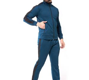 Ensemble de survêtement RAPID SPORTS pour homme, anti-UV, 2-en-1, veste à capuche et pantalon, fermeture éclair, coupe régulière, léger, 100 % polyester - Product Image 2