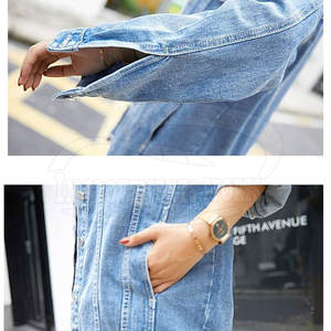 Veste en jean Offre Spéciale coton pour femmes coupe ample veste en jean pour femmes veste en jean surdimensionnée pour femmes - Product Image 6