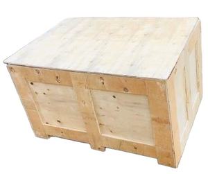 Caja de Almacenamiento de Madera Personalizada OEM con Diseño Reforzado con Acero para Envío - Product Image 2