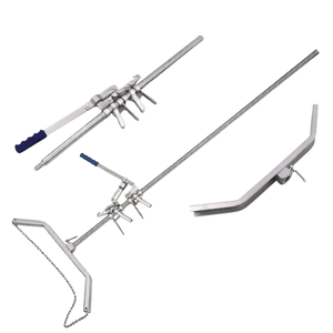 3 Pcs Ratchet Calf <b>Puller</b> OB Handle with 60 Inch Chain Veterinary Cattle Delivery Set Stainless Steel Obstetrical Calving <b>Tool</b> - Product Image 3