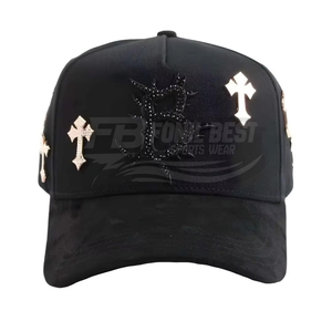 Gorras Snapback de Poliéster Premium TRADE MFG al por Mayor, 5 Unidades, Diseño Gráfico Vintage en Dorado Cromado, Unisex, Ajustables, 100% Poliéster - Product Image 4