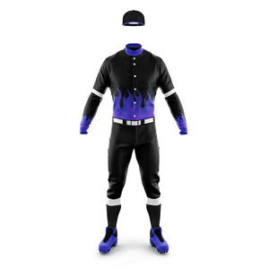 Uniforme de baseball pour hommes sur mesure de qualité supérieure 100% polyester à vendre Nouveau design Uniforme de baseball pour hommes - Product Image 6
