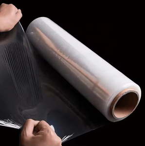 Película Termoencogible de Poliolefina (POF) y PVC para Envasado, Transparente, para Cosméticos y Bebidas, Rollo de Película Encogible, Suministro Directo de Fábrica - Product Image 3