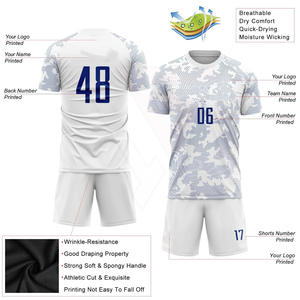 Uniforme de Fútbol de Alta Calidad con Logotipo Personalizado, Conjunto de Camiseta y Pantalones Cortos Sublimados, Fabricante Mayorista OEM - Product Image 5