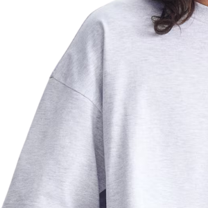 T-shirt en coton coupe oversize, col rond, qualité supérieure, style streetwear décontracté, impression personnalisée, fabricant en gros - Product Image 5