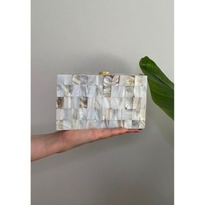 Women's Stylish Designer Eco-<b>Resin</b> Evening Clutch Unique Handcrafted <b>Resin</b> <b>Crafts</b> - Product Image 2
