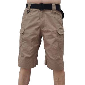 Pantalones Cortos Casuales para Hombre, Nuevos, de Primera Calidad, Elegantes, Transpirables, Mezcla de Poliéster y Algodón, Ligeros, Cintura Elástica, para Uso Diario en Verano - Product Image 1