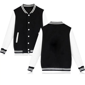 เสื้อฮู้ดแบบสวม Unisex เนื้อผ้านุ่ม ระบายอากาศได้ดี ผลิตจากผ้าฝ้าย 65% โพลีเอสเตอร์ 35% สไตล์แจ็คเก็ตเบสบอลลำลอง ทรงเข้ารูป ขายส่ง - Product Image 1