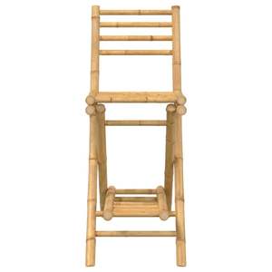 Taburete de Bar para Exteriores, Tamaño Estándar, Muebles de Patio de Bambú Natural - Product Image 5