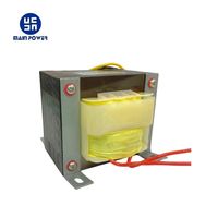 Transformateur de puissance monophasé 50Hz-60Hz EI66 pour four et micro-ondes avec bobine toroïdale, sortie 12V/24V/36V/48V