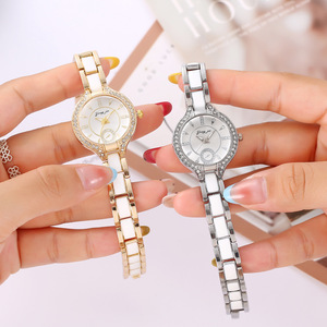 Nouvelle montre-bracelet à quartz de luxe pour femme, zircon, bijoux tendance pour femme d'affaires, utilisation quotidienne - Product Image 2