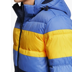 Chaqueta Acolchada Ligera para Hombre, Chaqueta con Capucha, Chaqueta de Plumón Acolchada, Chaqueta Cortavientos Cálida para Invierno - Product Image 4