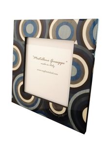Colorful Creative Vertical Wood Decorative Photo <b>Frame</b> with Inlaid Design for Home <b>Wall</b> Display - Product Image 3